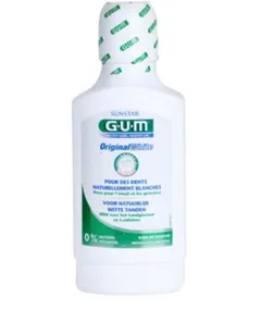 SUNSTAR GUM ORIGINAL WHITE Płyn do płukania jamy...