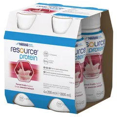 RESOURCE PROTEIN Smak owoców leśnych - 4 x 200 ml