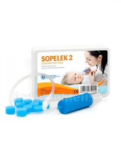 SOPELEK 2 Aspirator do nosa aparat + 10 sztuk...