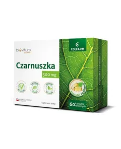 BIOVITUM LIQUID Czarnuszka 500 mg - 60 kaps.