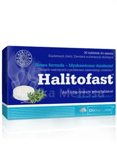 OLIMP HALITOFAST - 30 tabl. do ssania