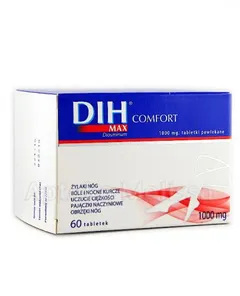 DIH MAX COMFORT 1000 mg - 60 tabl.