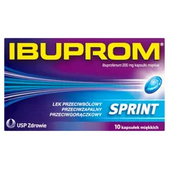 IBUPROM SPRINT CAPS - 10 kaps.