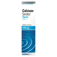 CALCIUM-SANDOZ FORTE 500 mg - 20 tabl.