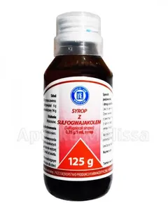 SYROP Z SULFOGWAJAKOLEM 0,39 g/5 ml - 125 g