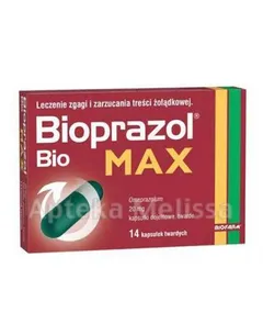 BIOPRAZOL BIO MAX 20 mg - 14 kaps.