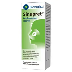 SINUPRET Krople - 100 ml
