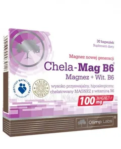 OLIMP CHELA MAG B6 Magnez + Witamina B6 - 30 kaps.