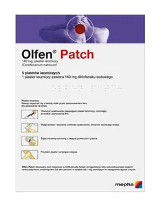 OLFEN PATCH Plastry lecznicze - 5 szt.