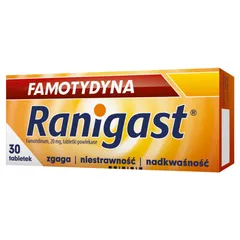 Famotydyna Ranigast, 30 tabl.