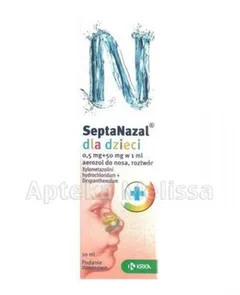 SEPTANAZAL Aerozol do nosa dla dzieci - 10 ml