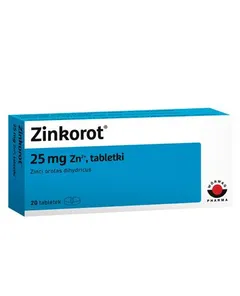 ZINKOROT 25 mg Zn2+ - 20 tabl. 