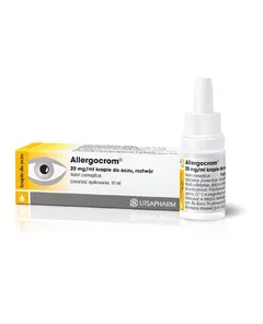 ALLERGOCROM Krople do oczu 0,02 w 1 ml - 10 ml
