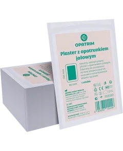 Plaster z opatrunkiem jałowym 100 x 80 mm - - 1...