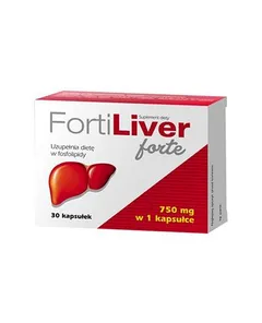 FortiLiver forte 750 mg - 30 kaps.