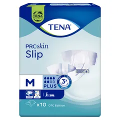 Tena Proskin Slip M Plus Pieluchomajtki - 10 szt.