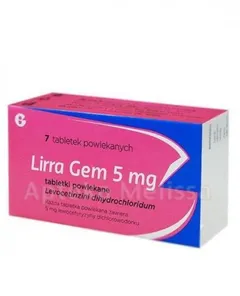 LIRRA GEM 5 mg - 7 tabl.