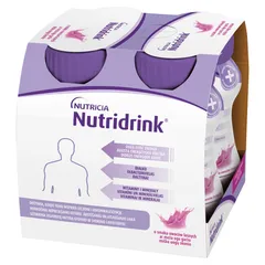NUTRIDRINK O smaku owoców leśnych - 4 x 125 ml