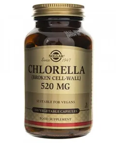 SOLGAR CHLORELLA 520 mg - 100 kaps.