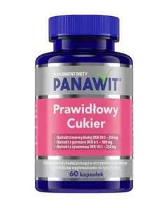 PANAWIT Prawidłowy Cukier - 60 kaps.
