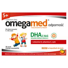 OMEGAMED ODPORNOŚĆ Dla dzieci powyżej 5 roku życia...