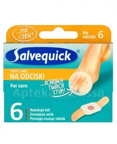 SALVEQUICK CORN Plaster na odciski - 6 szt.