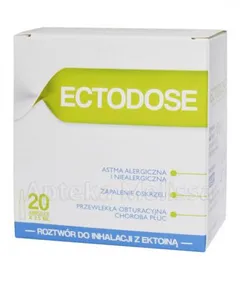 ECTODOSE Roztwór do inhalacji z ektoiną - 20 x 2,5...