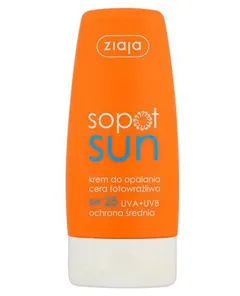 ZIAJA SOPOT SUN SPF25 Krem do opalania, cera...