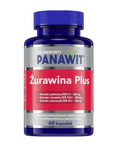 Panawit Żurawina Plus kaps. - 60 kaps.