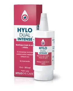 Hylo Dual Intense Nawilżające krople do oczu z...