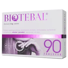 BIOTEBAL 5 mg - 90 tabl.