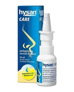 Hysan Care Pielęgnujący aerozol do nosa - 20 ml