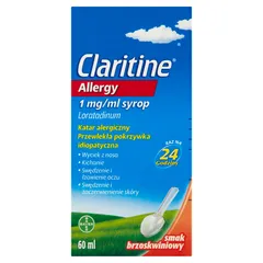 CLARITINE ALLERGY Syrop 1 mg/1 ml - 60 ml