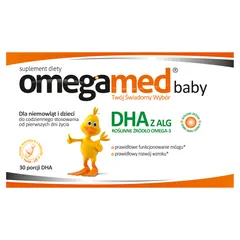 OMEGAMED baby DHA - Dla niemowląt i dzieci - 30...