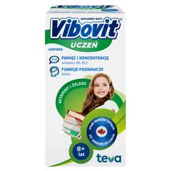VIBOVIT UCZEŃ Witaminy + Żelazo - 30 tabl.