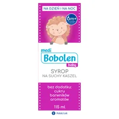 Bobolen Baby Syrop na suchy kaszel, 115 ml