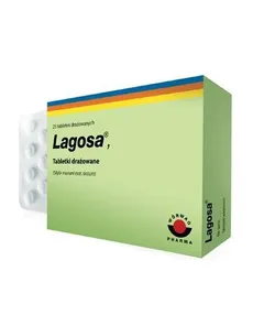 Lagosa tabl.draż. 0,15 g 25 draż.