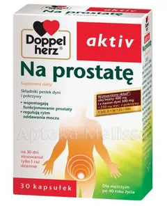 DOPPELHERZ AKTIV Na prostatę - 30 kaps.