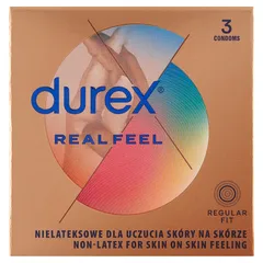 DUREX REAL FEEL Prezerwatywy nowej generacji...