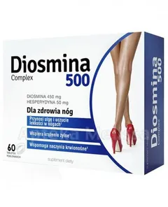 Diosmina 500 Complex * 60tabl. powl PP