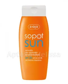 ZIAJA SOPOT SUN SPF20 Emulsja do opalania - 150 ml