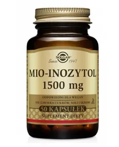 SOLGAR Mio-inozytol 1500 mg - 50 kaps. 