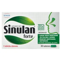 Sinulan Forte tabl.powl. 0,45 g 30 tabl.