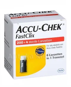 ACCU-CHEK FASTCLIX Lancety - 204 szt.