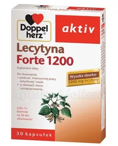 DOPPELHERZ AKTIV Lecytyna Forte 1200 mg - 30 kaps.