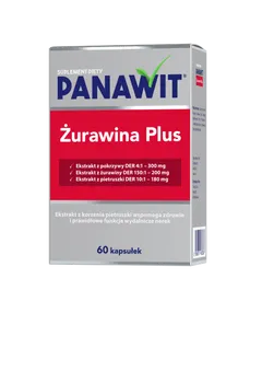 PANAWIT Żurawina plus - 60 kaps.