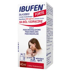 IBUFEN FORTE Zawiesina o smaku truskawkowym dla...