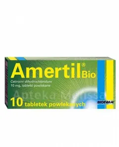 AMERTIL BIO 10 mg  - 10 tabl.