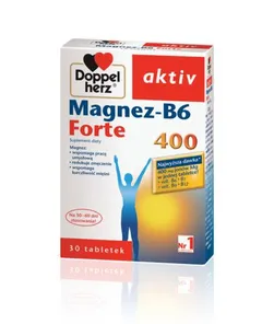 DOPPELHERZ AKTIV Magnez B6 Forte 400 mg - 30 tabl.
