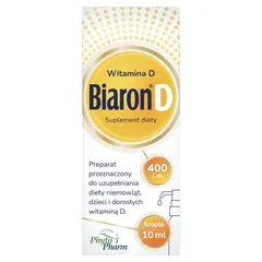 Bioaron D Witamina D w kroplach 400 j.m. - 10 ml